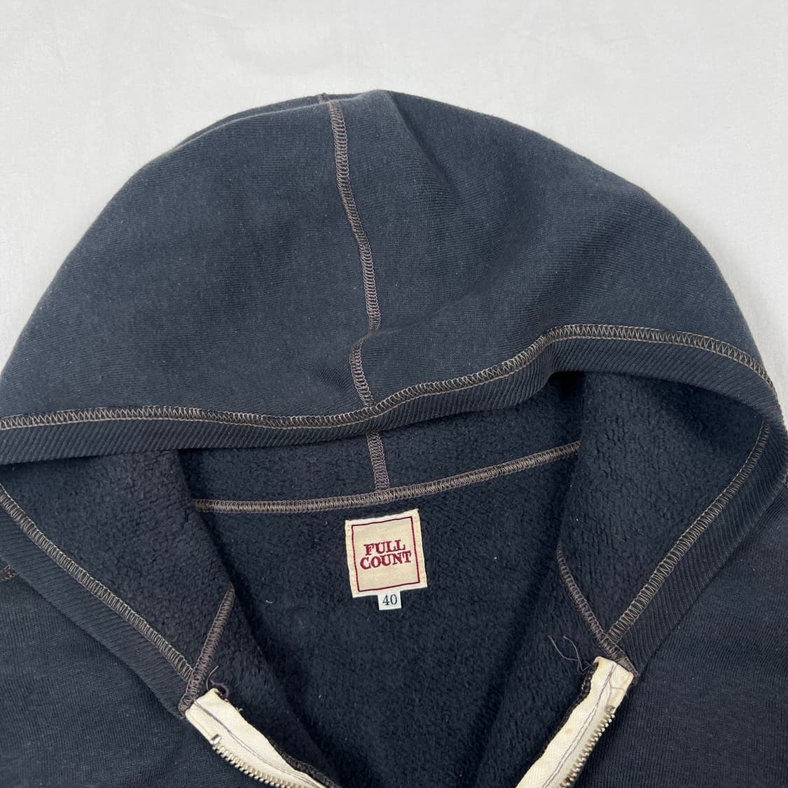 90‘s 풀카운트 fullcount 스웻 후드집업 상품이미지6