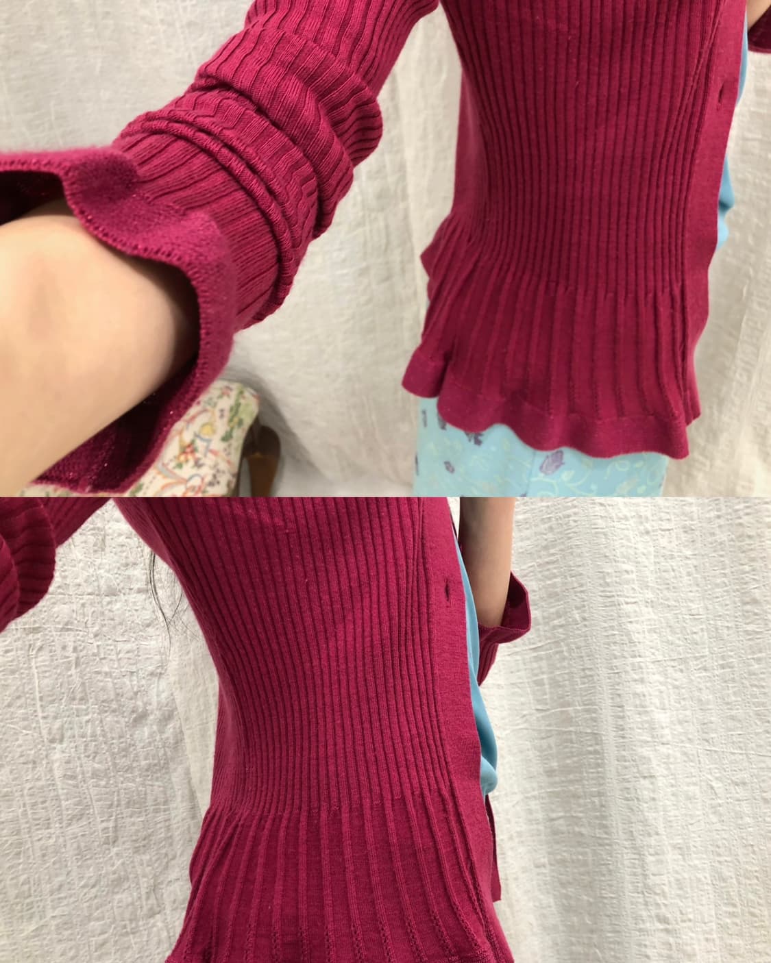 soft plum flow cardigan 상품이미지6