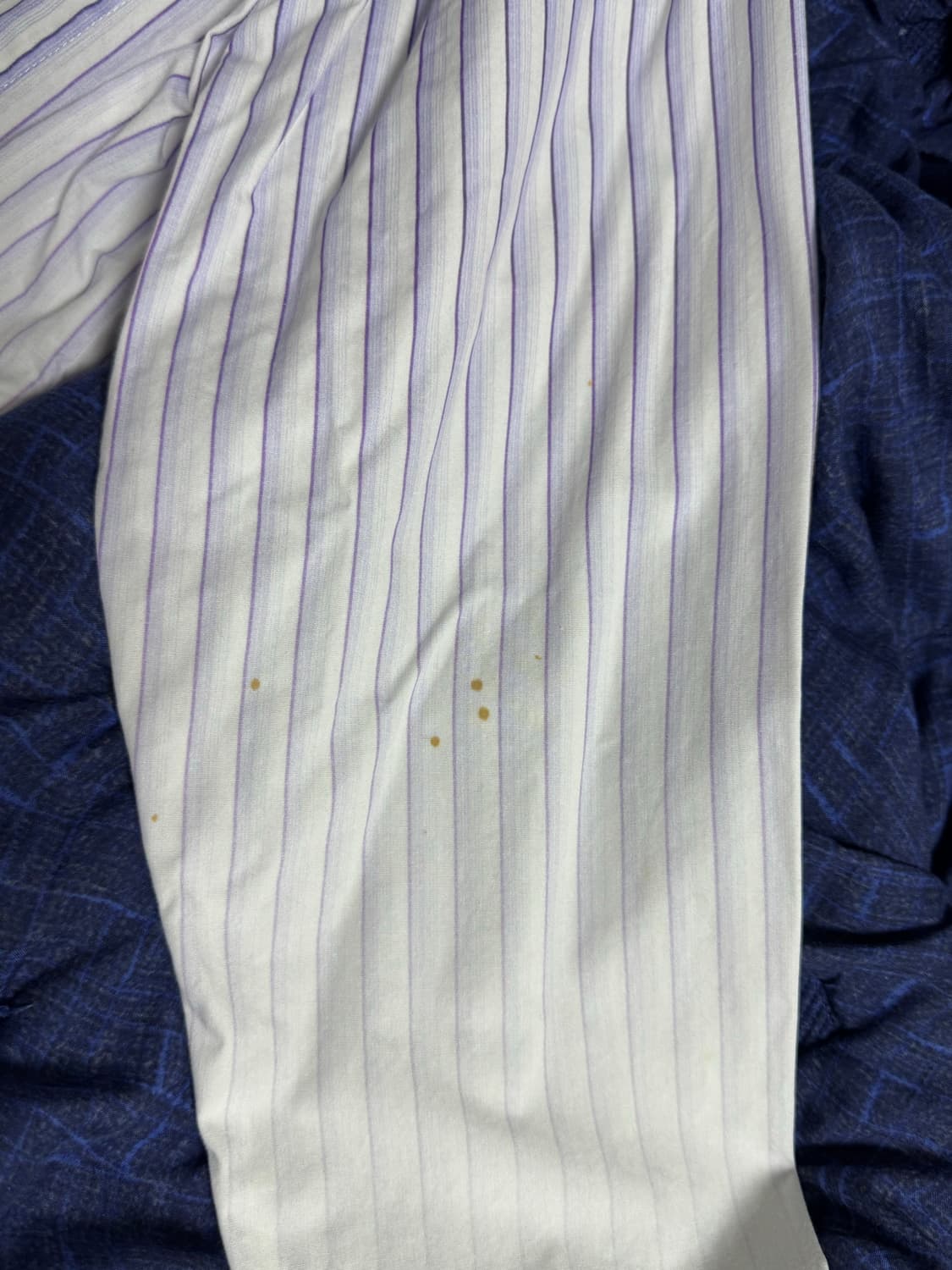 Yuminha Faux Bleach Dress Shirt [S] 상품이미지4