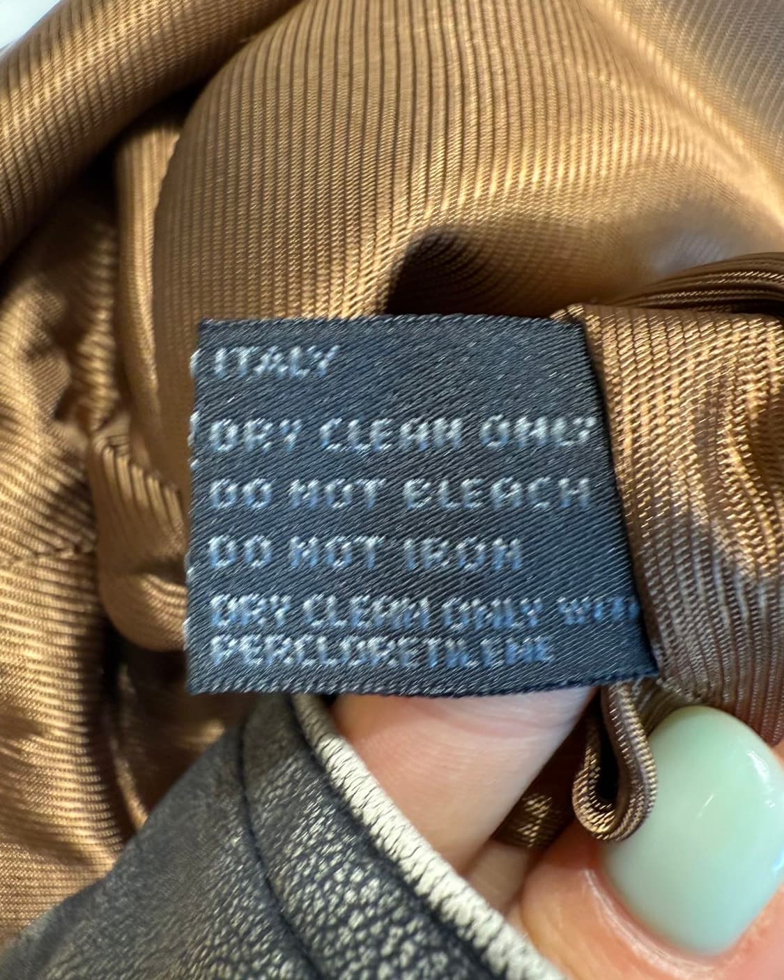 프라다 브라운 울 미디스커트 상품이미지10