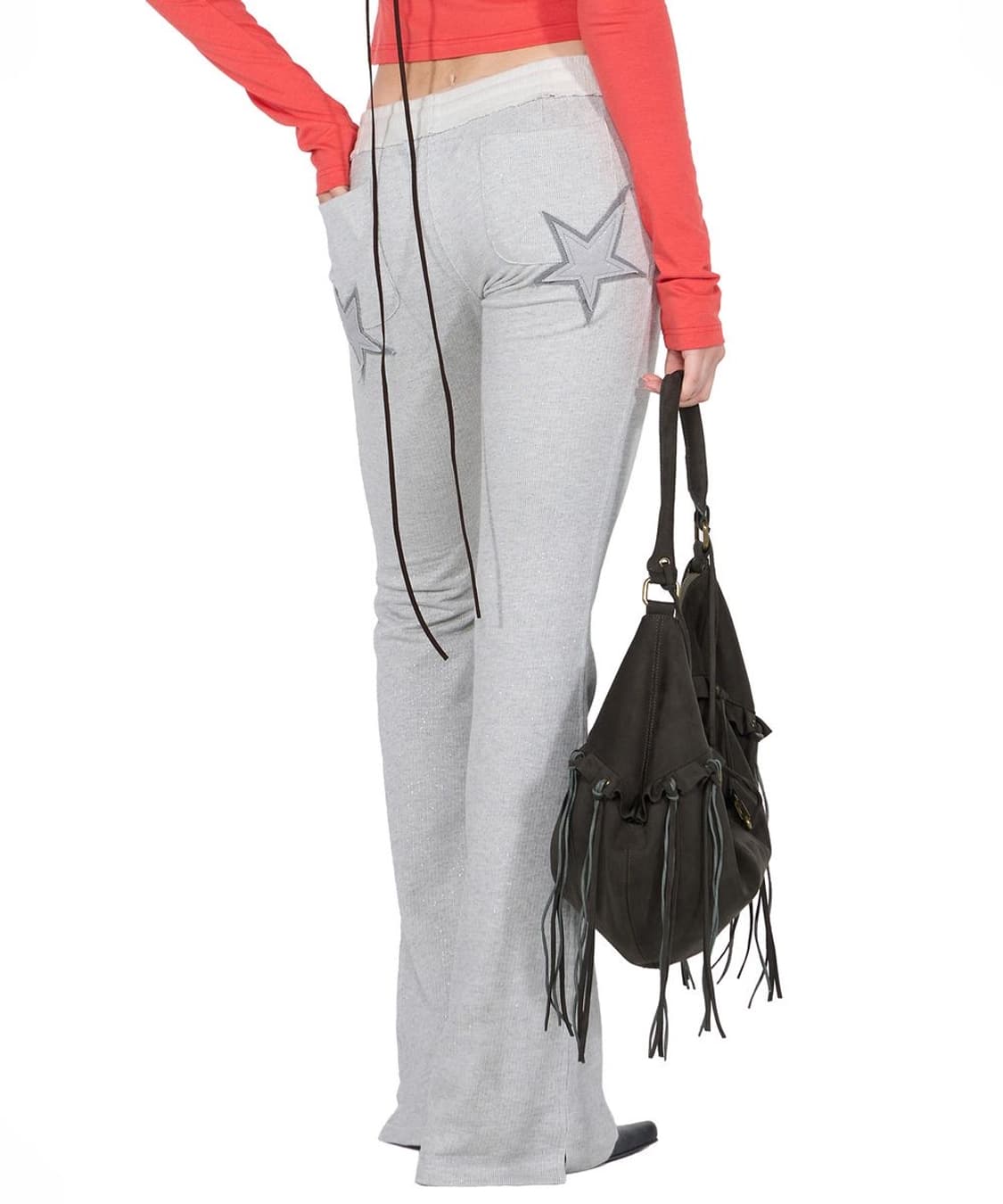 스컬프터 글리터 부츠컷 Glitter Boots Cut Sweatpant 상품이미지1