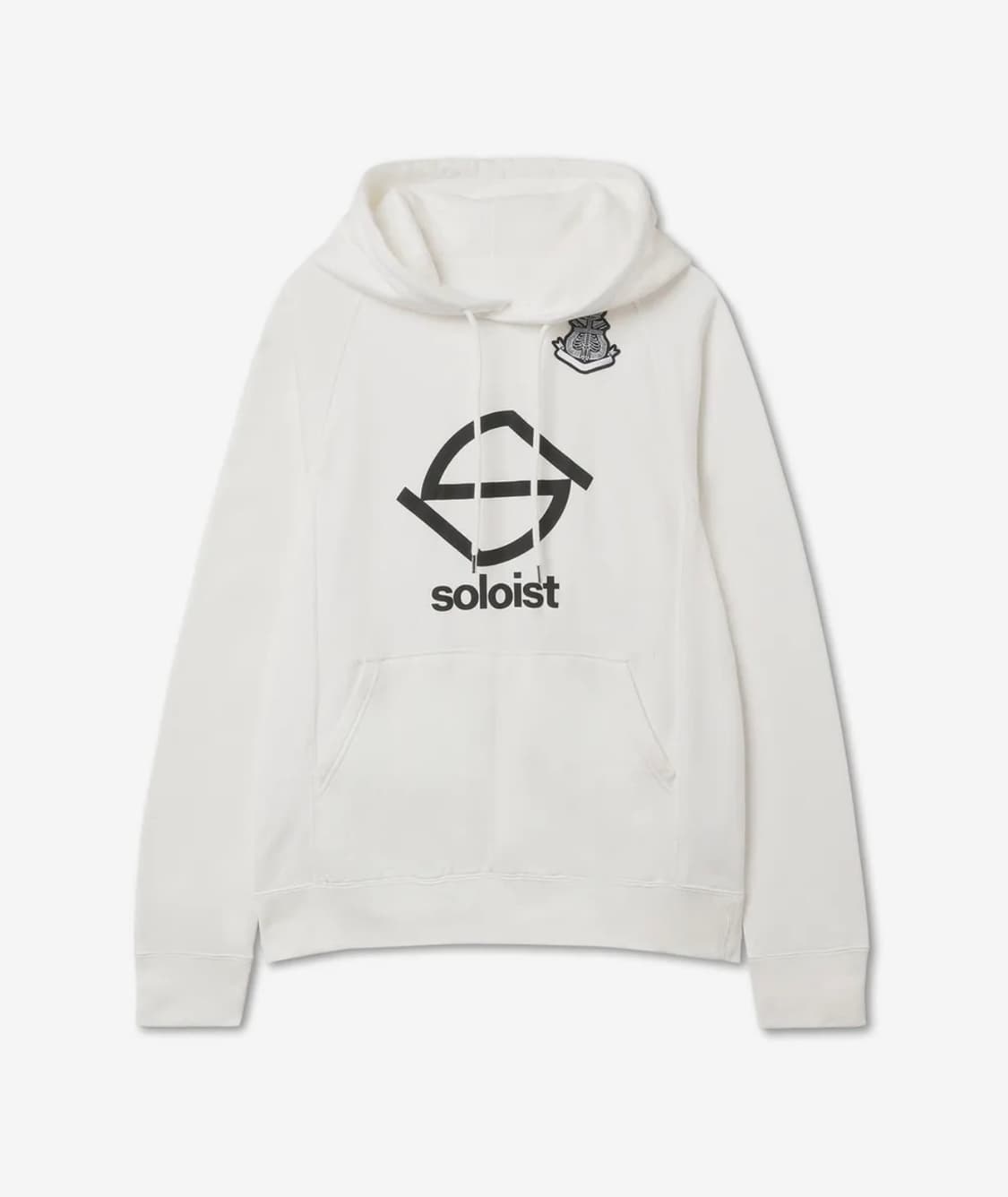 솔로이스트 S logo and bone emblem hoodie 상품이미지1