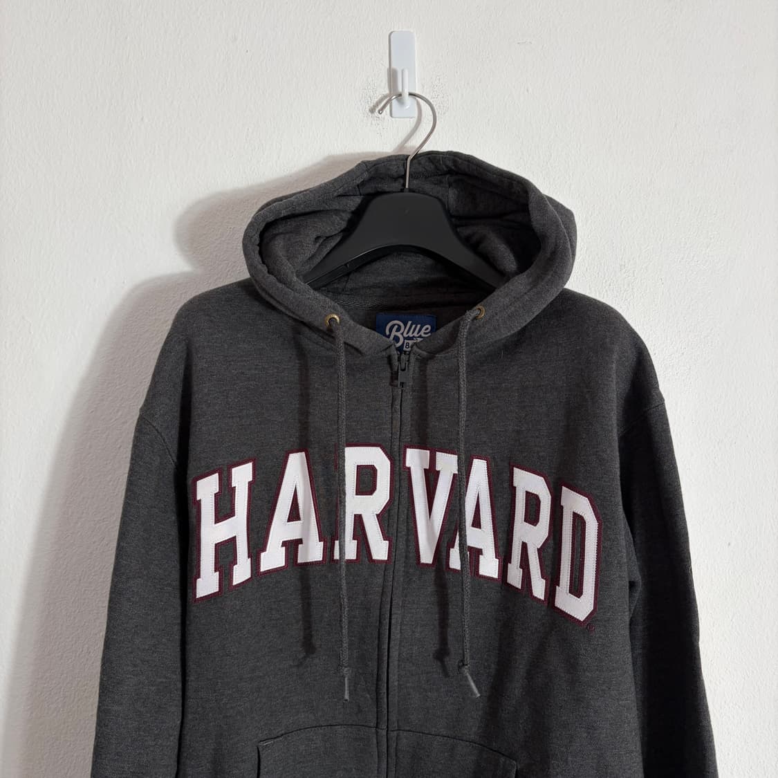 잔스포츠 Harvard 기모 후드집업 차콜(S) 상품이미지5