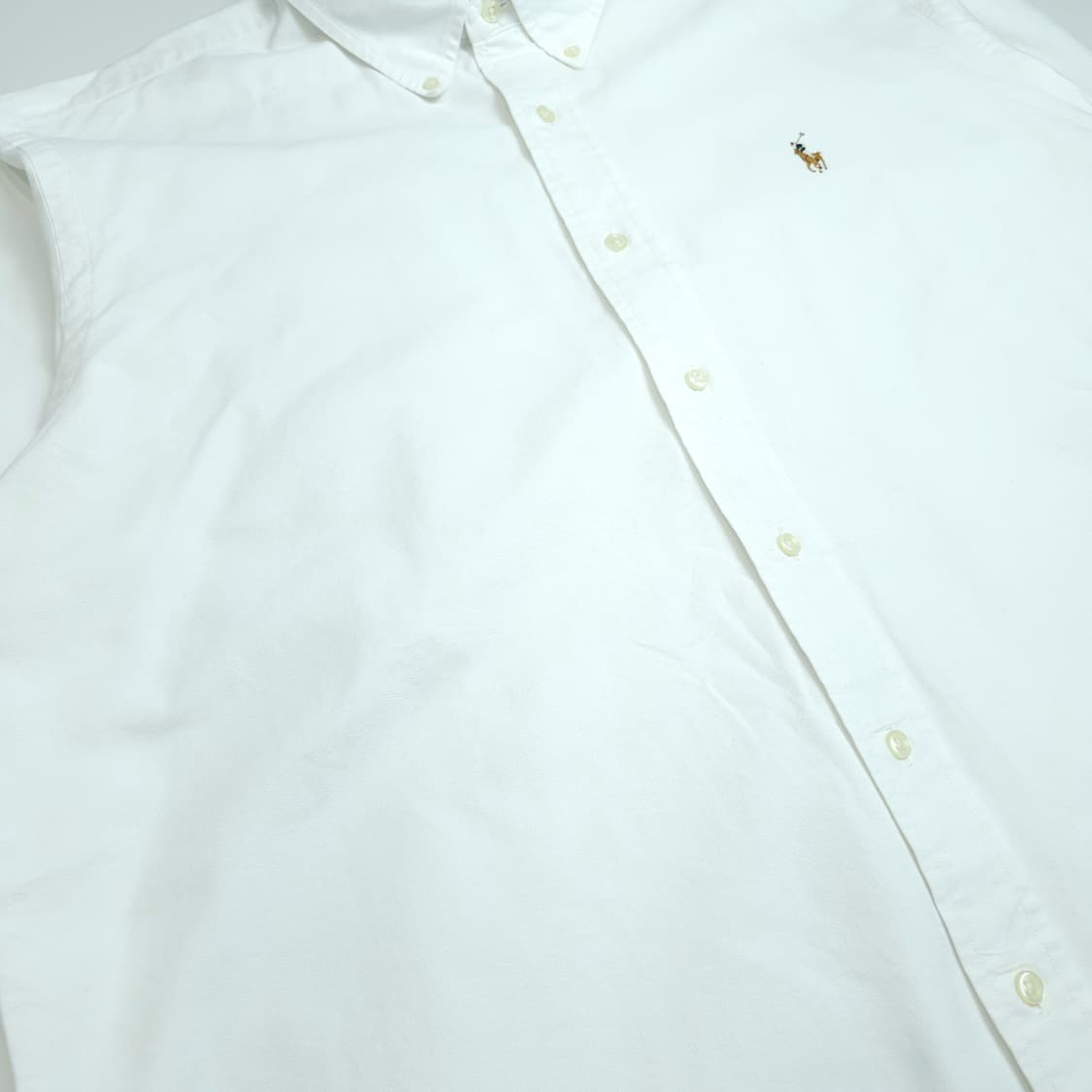 [택포]폴로 클래식핏 화이트 셔츠 상품이미지6