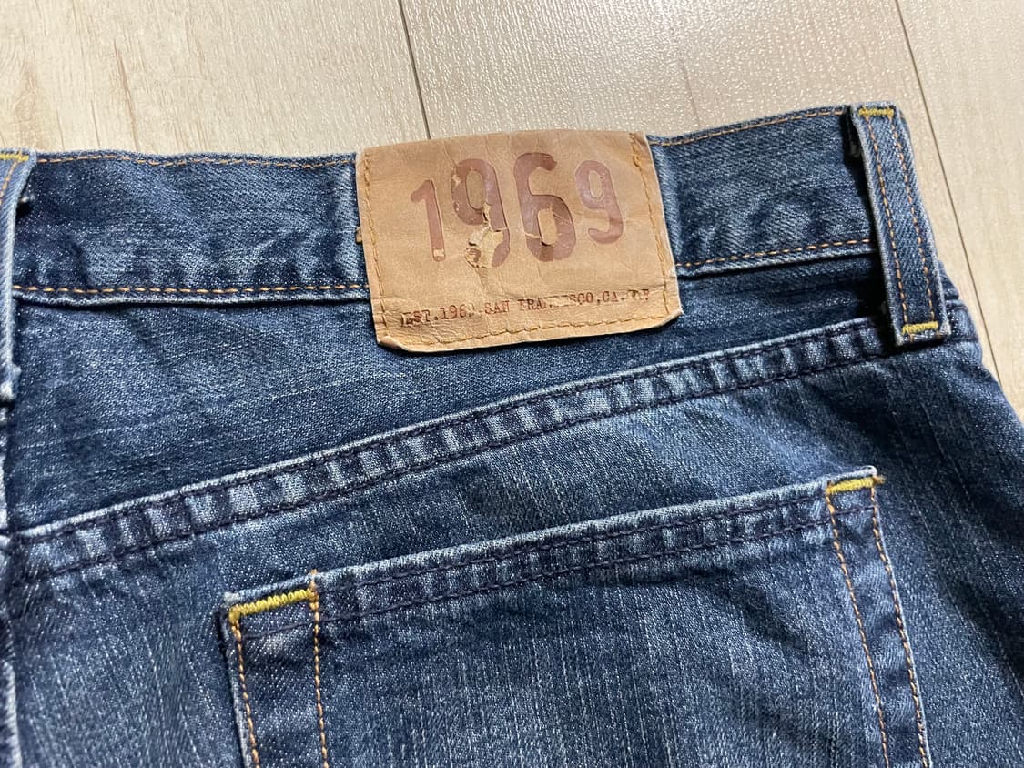 [34] GAP 1969 갭 청바지 부츠컷 레트로 워싱 데님팬츠 상품이미지3