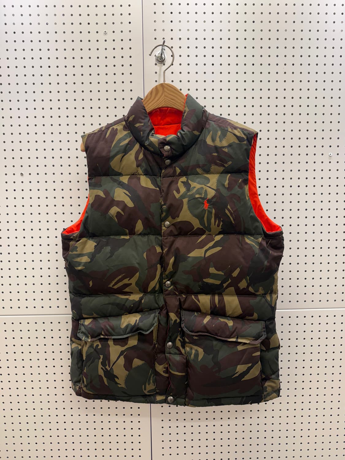 폴로 랄프로렌 리버시블 카모 다운 베스트 U826 상품이미지3