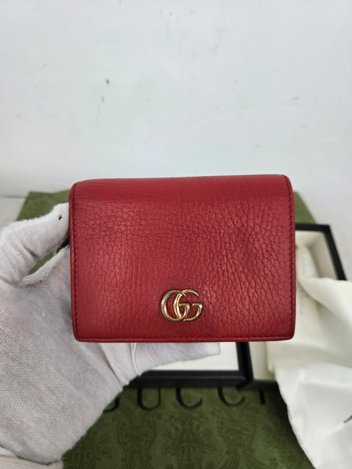 [보증서 정품] 구찌 마몬트 반지갑 상품이미지5