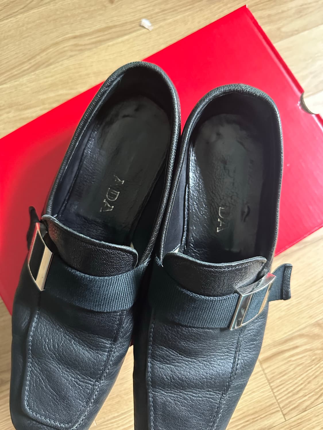 프라다 버클 로퍼 uk7 상품이미지4