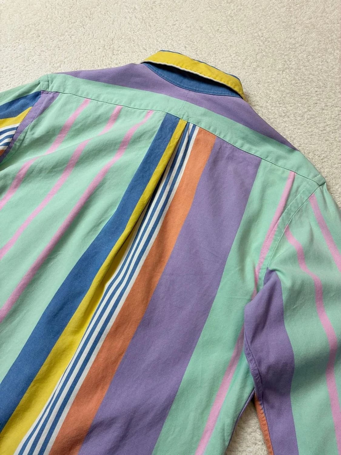 폴로 랄프로렌 멀티 컬러 스트라이프 옥스퍼드 셔츠 PN5856 상품이미지6