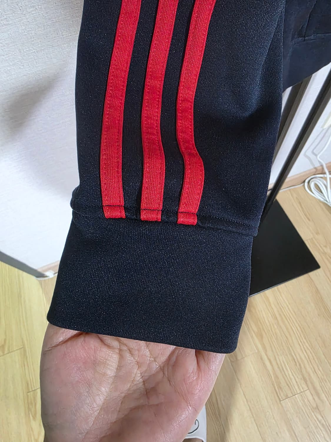 아디다스 네이비/레드 유로파 트랙탑 집업 95 상품이미지4