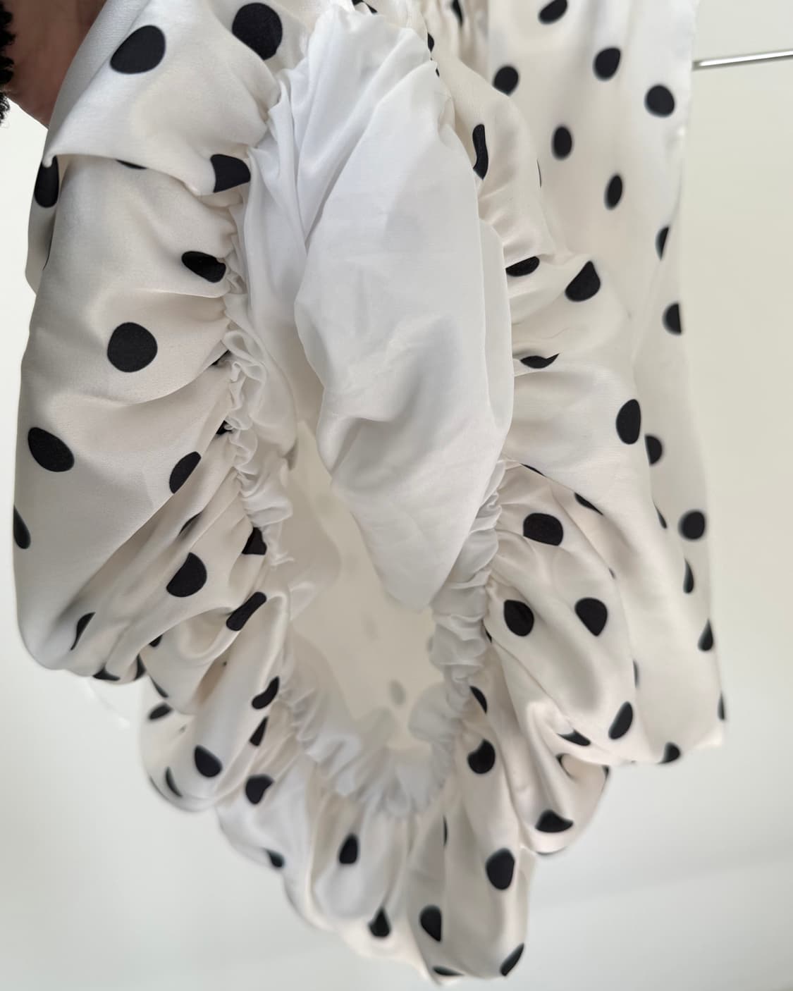 빈티지 도트 블라우스 상품이미지4