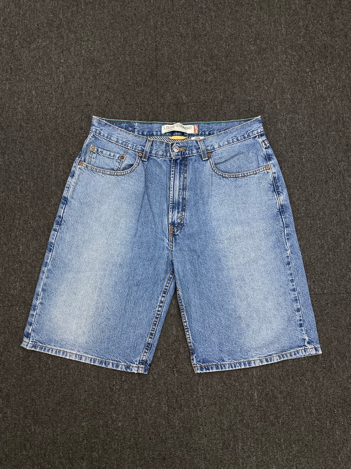00s Levis 리바이스 569 데님 쇼츠 상품이미지2