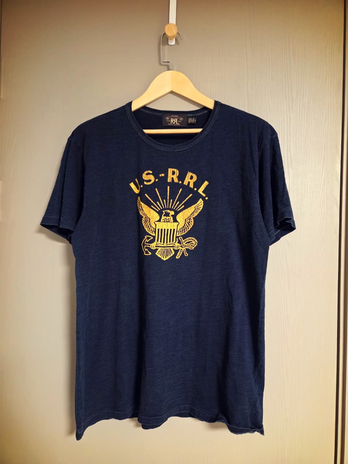 RRL 더블알엘 그래픽 프린팅 반팔티 XL 상품이미지1