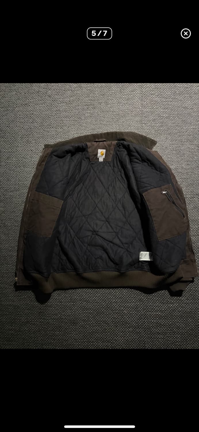 칼하트 뱅크스톤 워크자켓 dkb L/R 상품이미지4