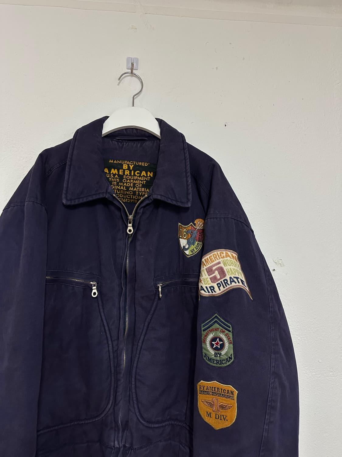 90s USA 빈티지 봄버 워크자켓 상품이미지2