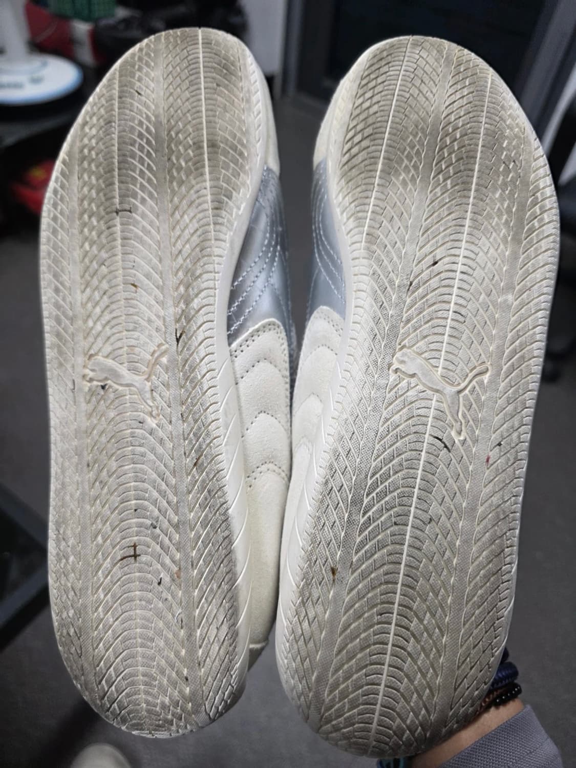 [265] 푸마 스피드캣 프리미엄 아이보리 매트 실버 상품이미지9