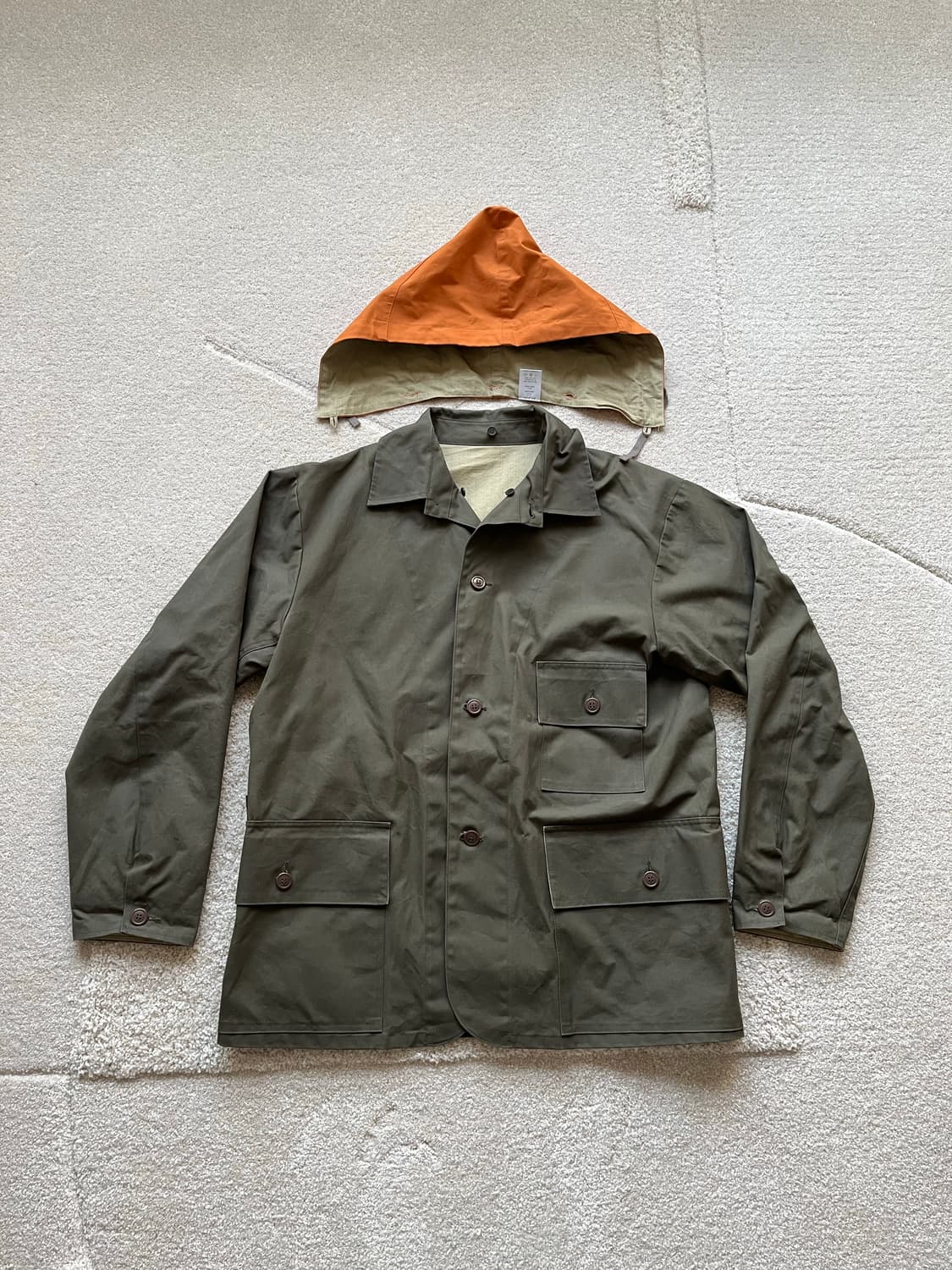 드레프로젯 H-Jacket 왁스드 코튼 헌팅 자켓 (105) 상품이미지8