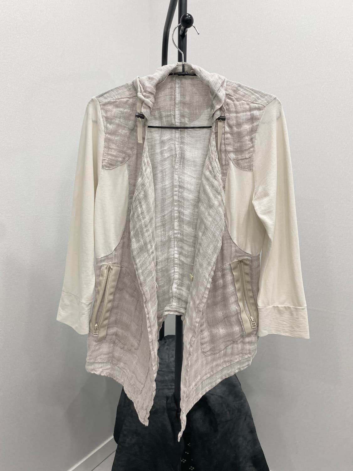 Asymmetric Hooded Jacket 상품이미지1