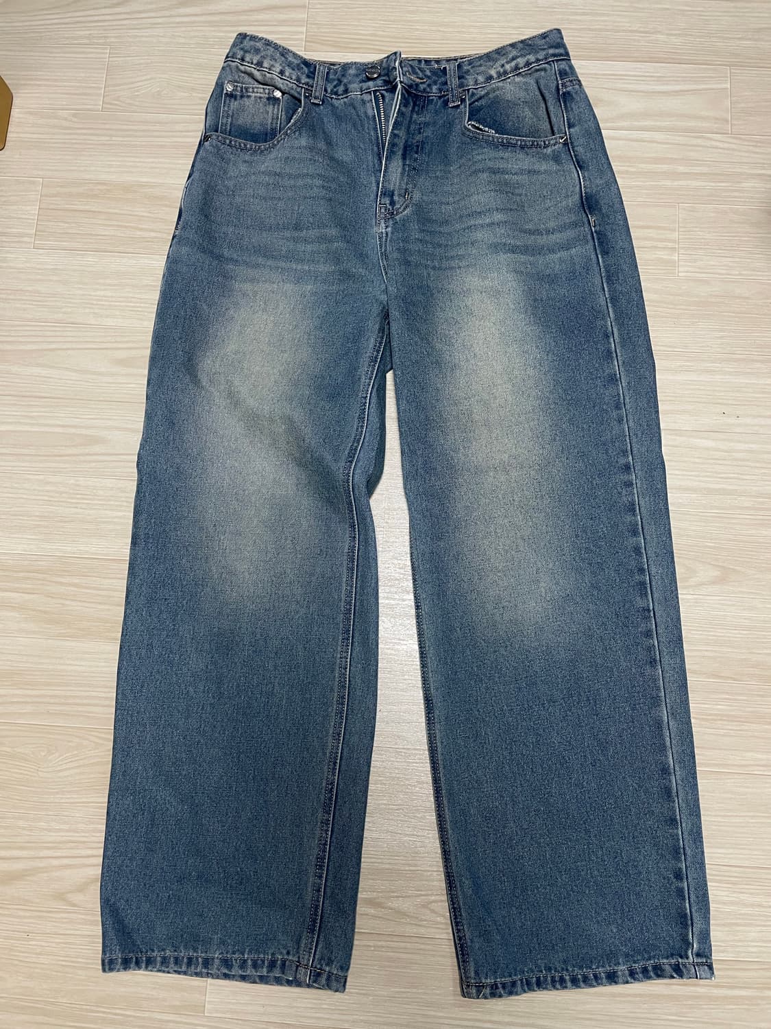 리메인세컨드 와이드 데님 팬츠 상품이미지2