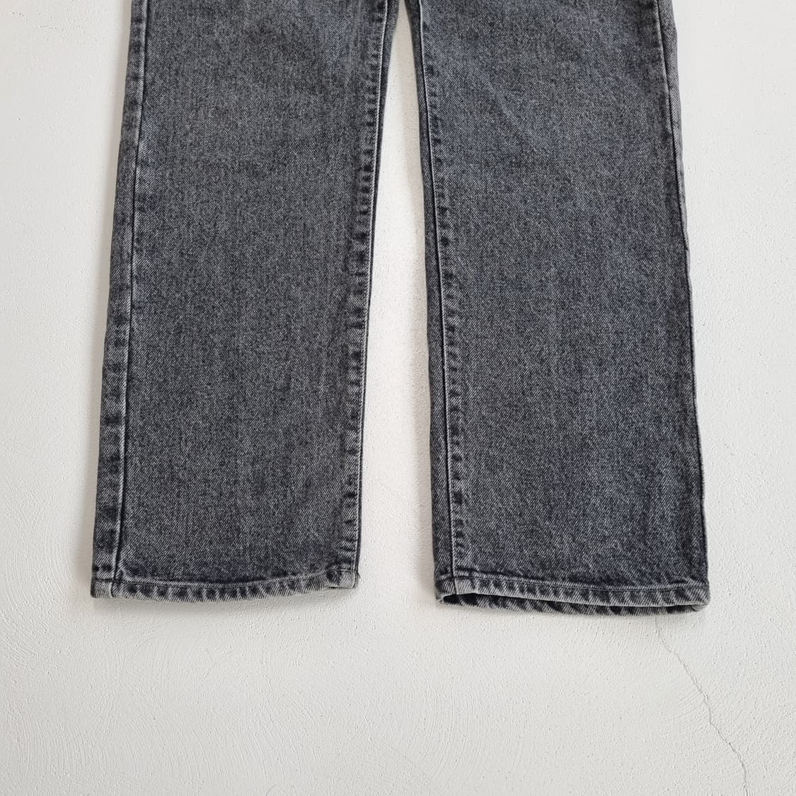 90S ARMANI JEANS 흑청 데님팬츠 - 32 상품이미지6