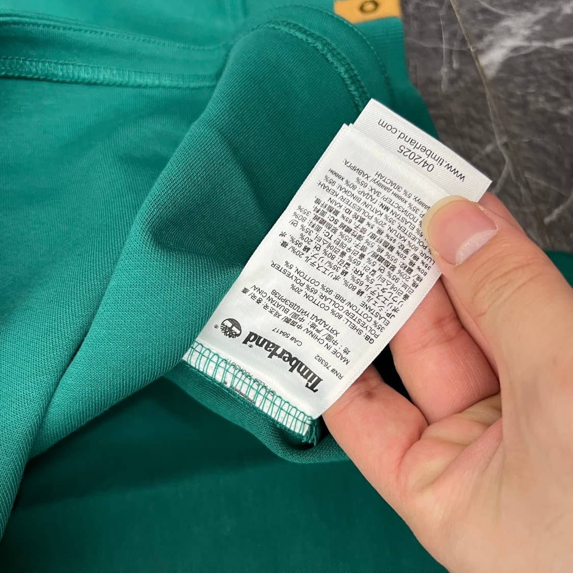 팀버랜드 TDC 도쿄발매 컬렉션 아이코닉 럭비티 상품이미지8