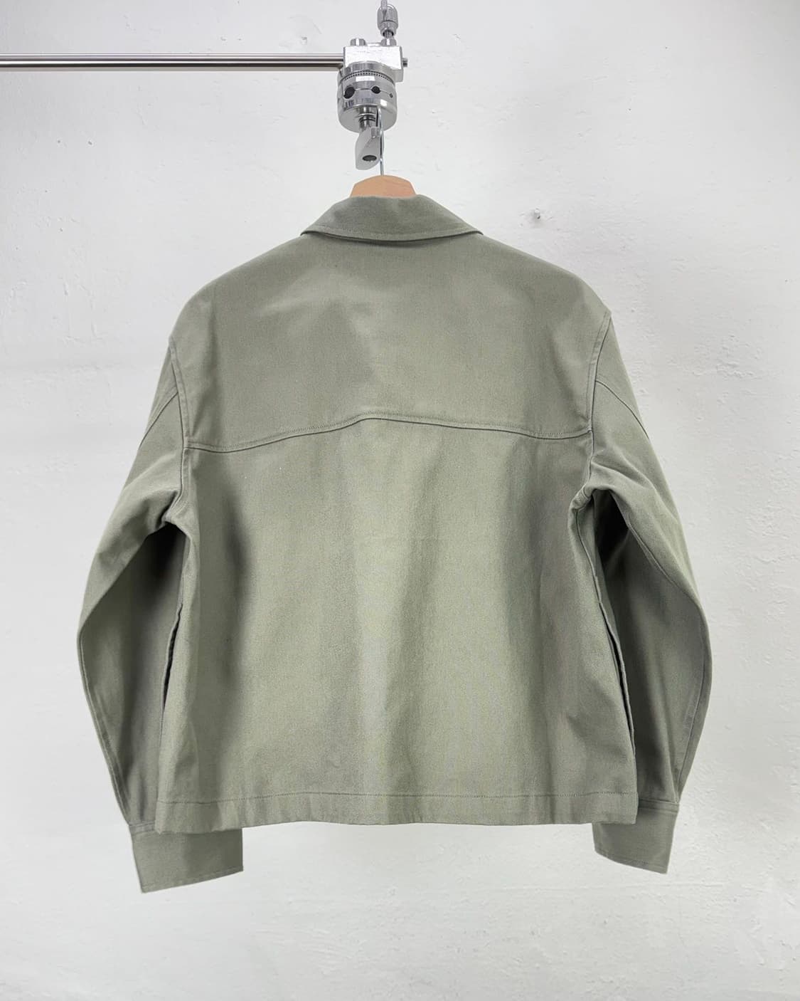 에디바우어 솔리드 민티 포켓 코튼 셔츠 자켓 상품이미지6