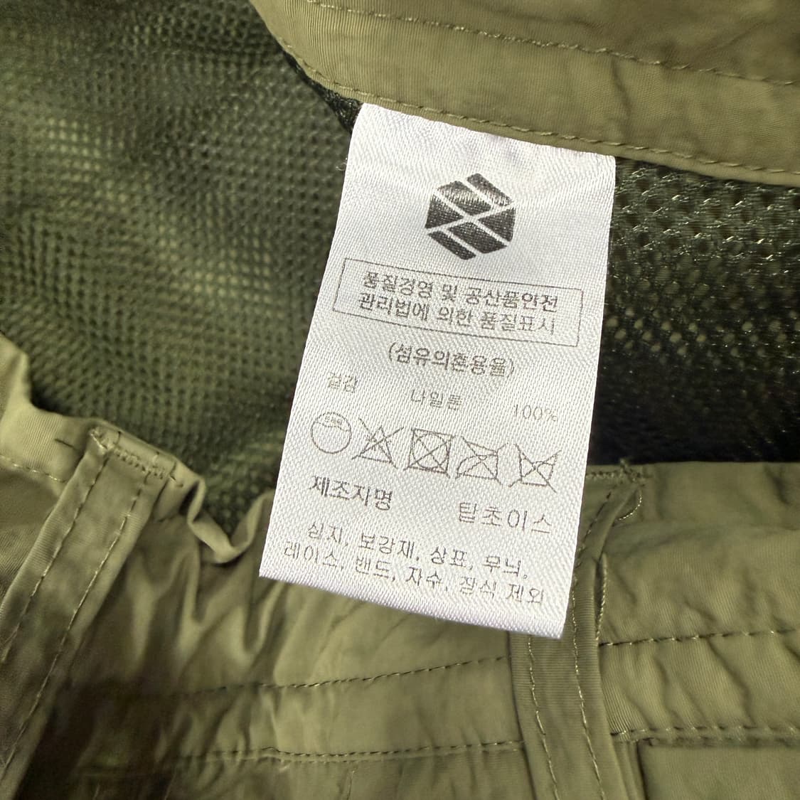 (L)엑스톤즈 XTONZ 우븐 카고셔링팬츠(카키) 상품이미지4