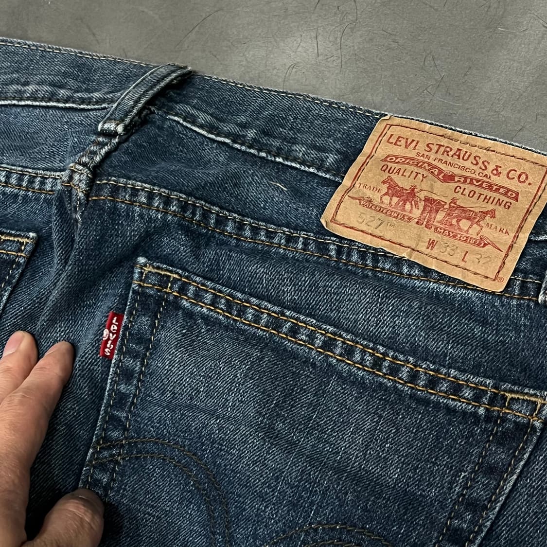  리바이스 527 데님 팬츠 y16374 상품이미지6