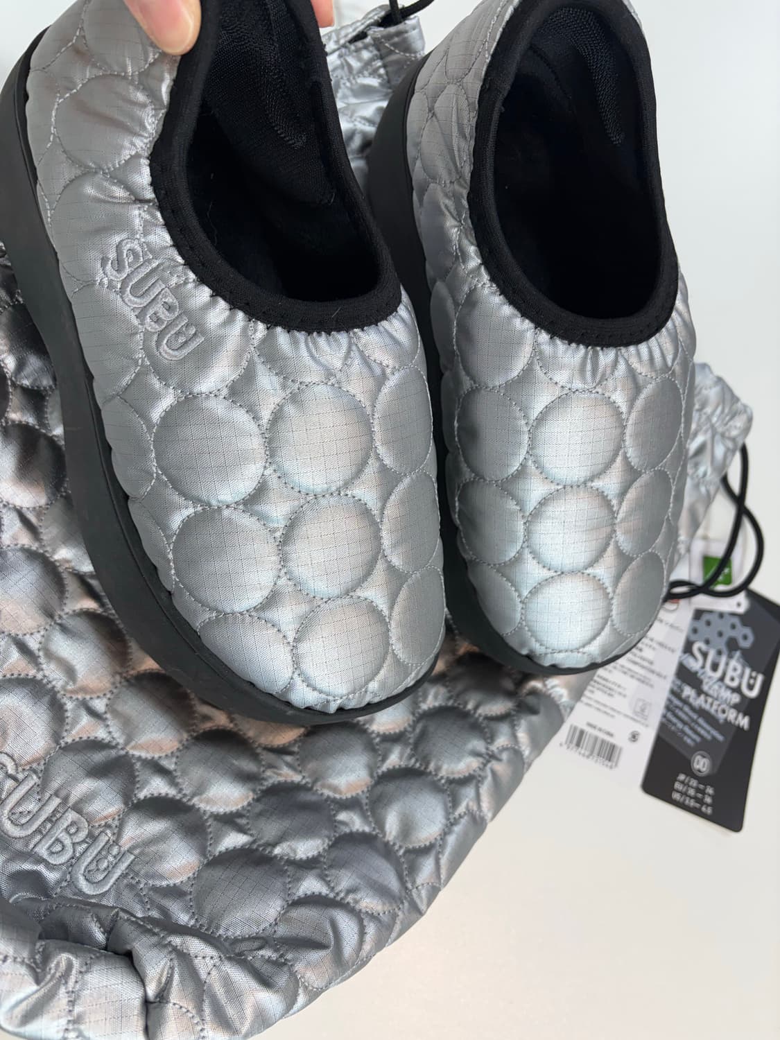 스부 뱀프 플랫폼 써클 - 실버 00사이즈 상품이미지5