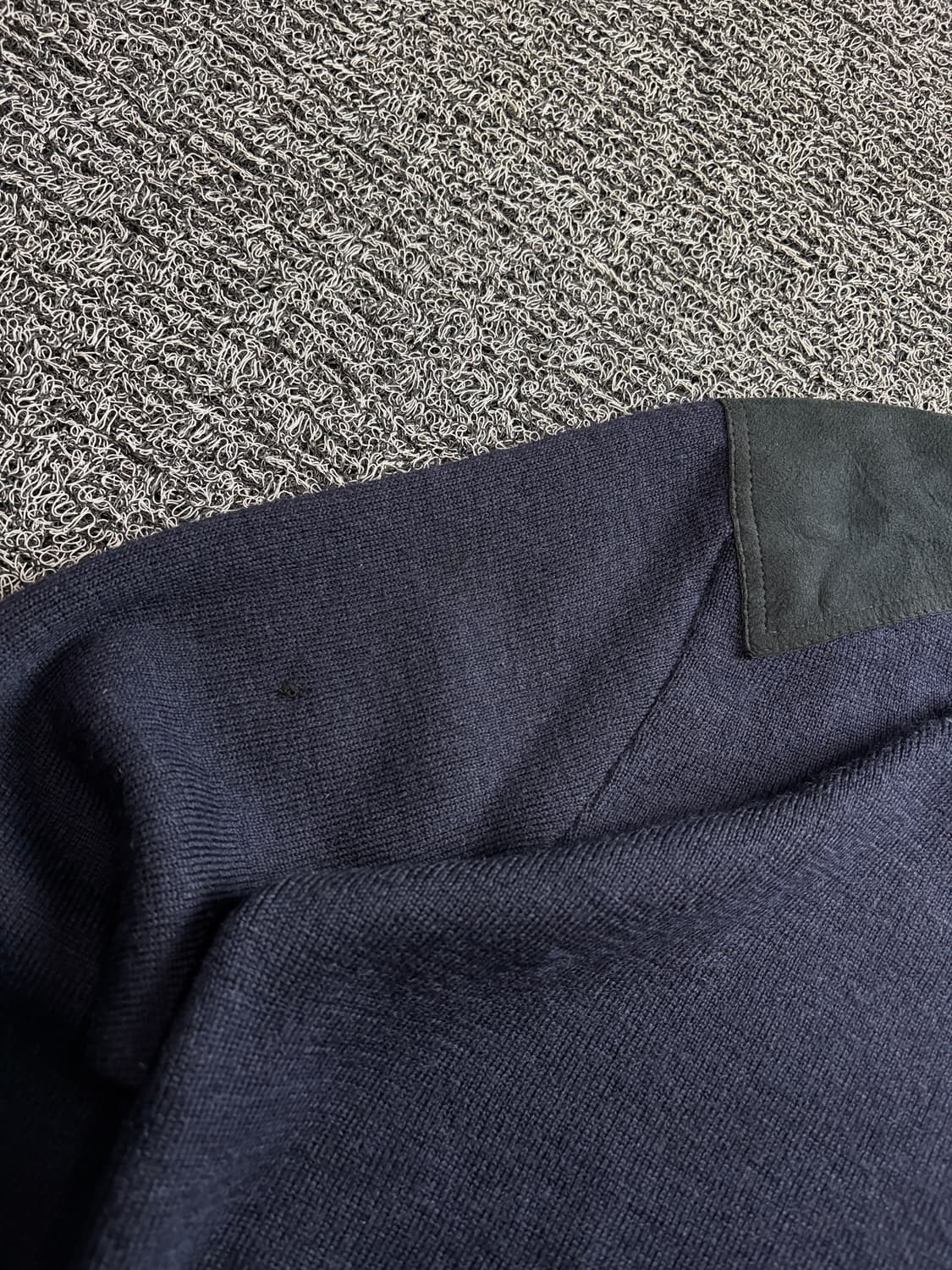 90s 버버리 런던 클래식 앨보패치 코만도 니트 3249 상품이미지3