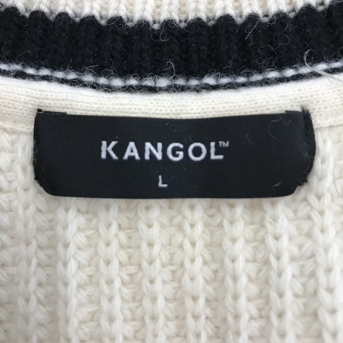 캉골 케이블 니트베스트 [L] 상품이미지4