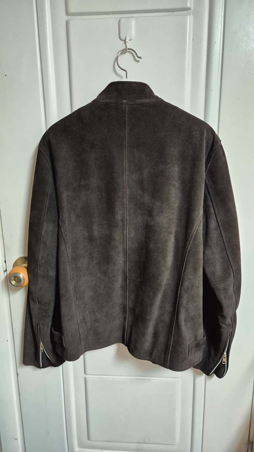 도프제이슨 카우하이드 스웨이드 바이커 자켓 L 상품이미지2