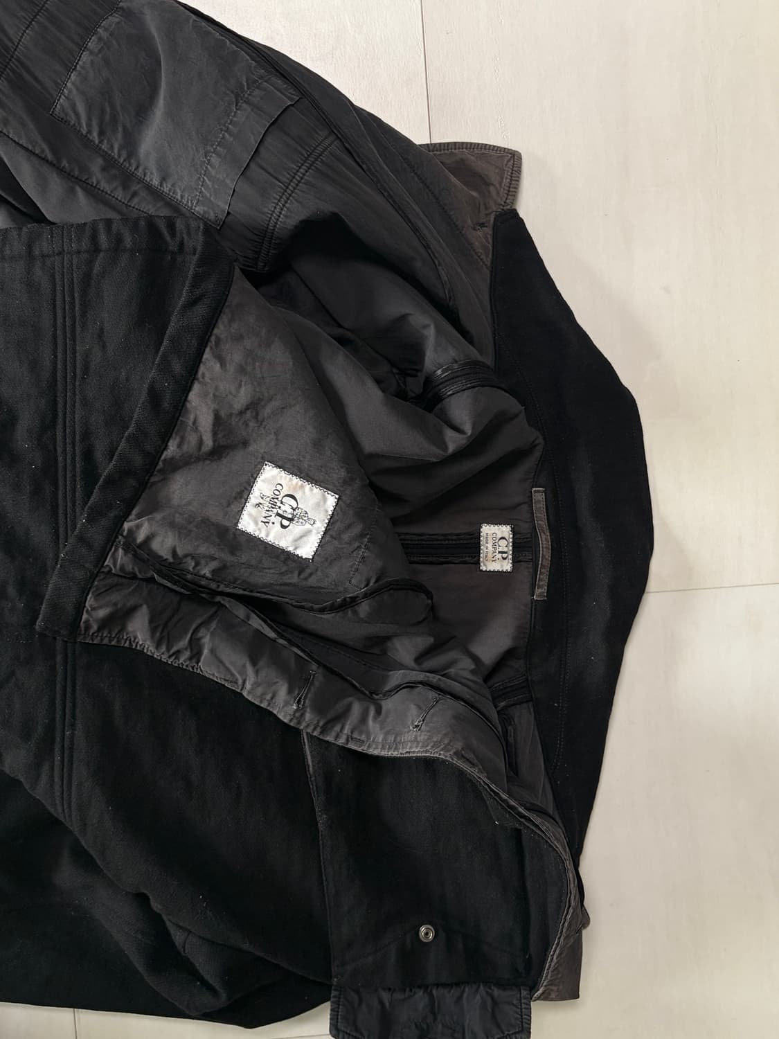 90s C.P 컴퍼니 나일론 라이닝 울 M65 필드자켓 상품이미지6