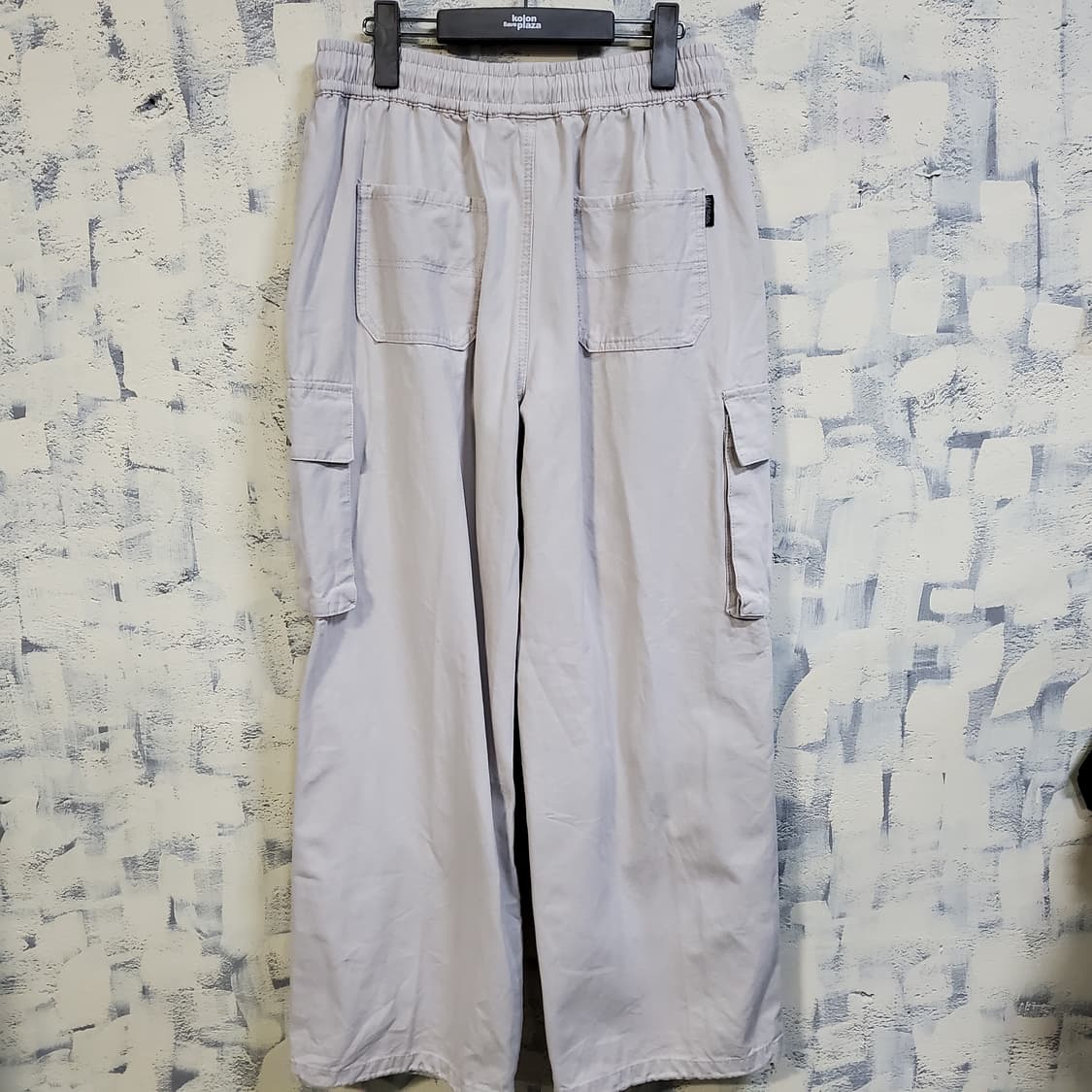 오드스튜디오 파라슈트 워싱 와이드 코튼 카고 팬츠  상품이미지2