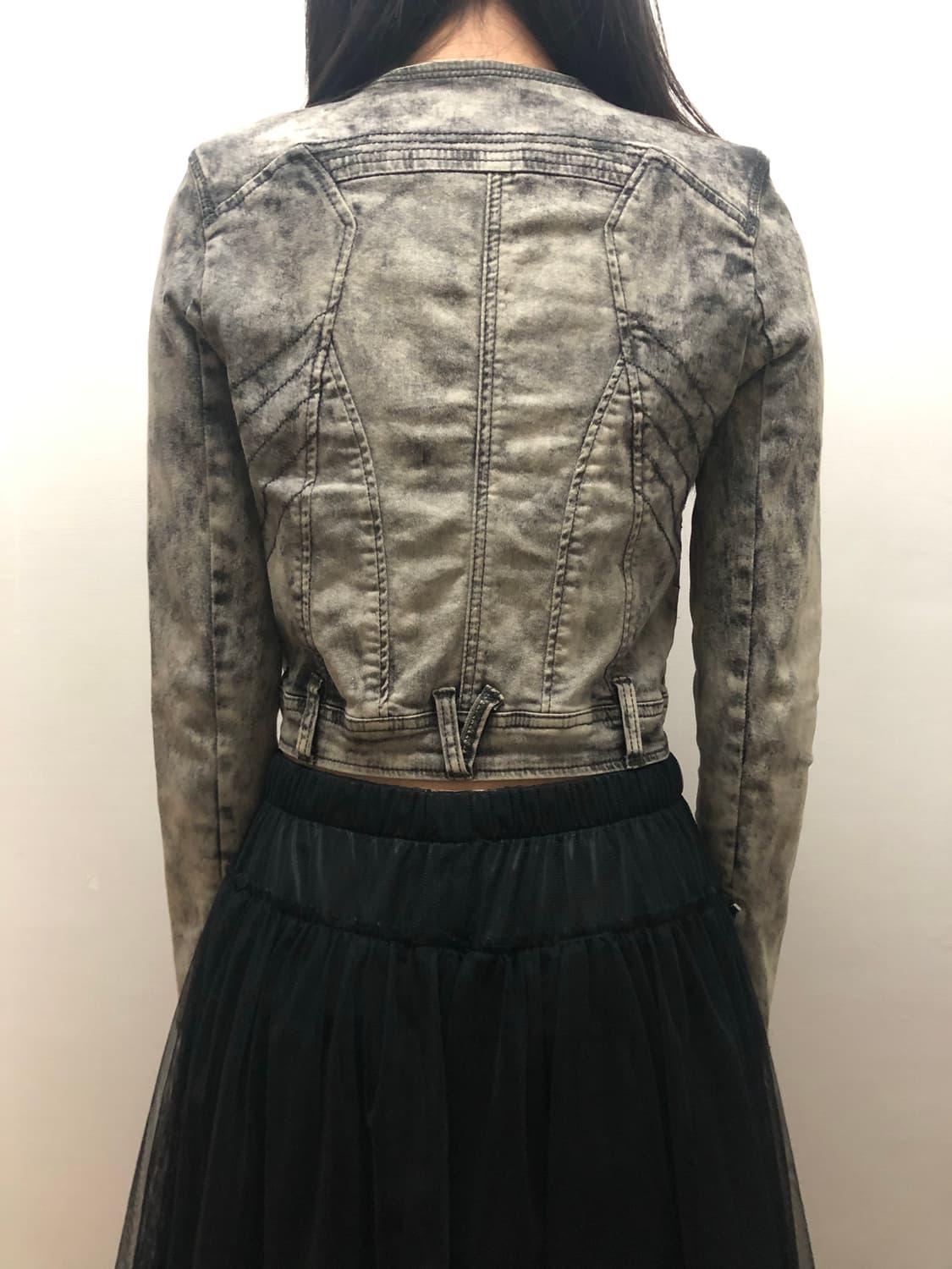 빈티지 그레이 데님 워싱 자켓 상품이미지9