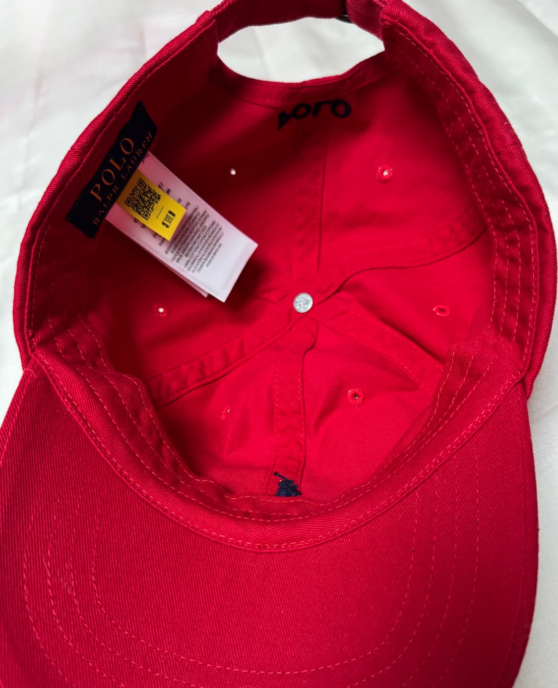 [새상품] 폴로 아이코닉 코튼치노 볼캡 상품이미지7