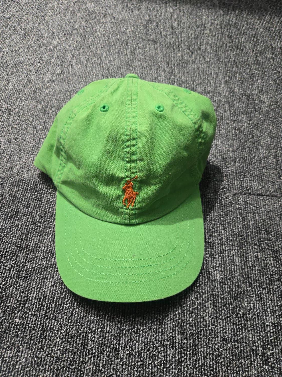 폴로 랄프로렌 초록색 볼캡 새상품 상품이미지1