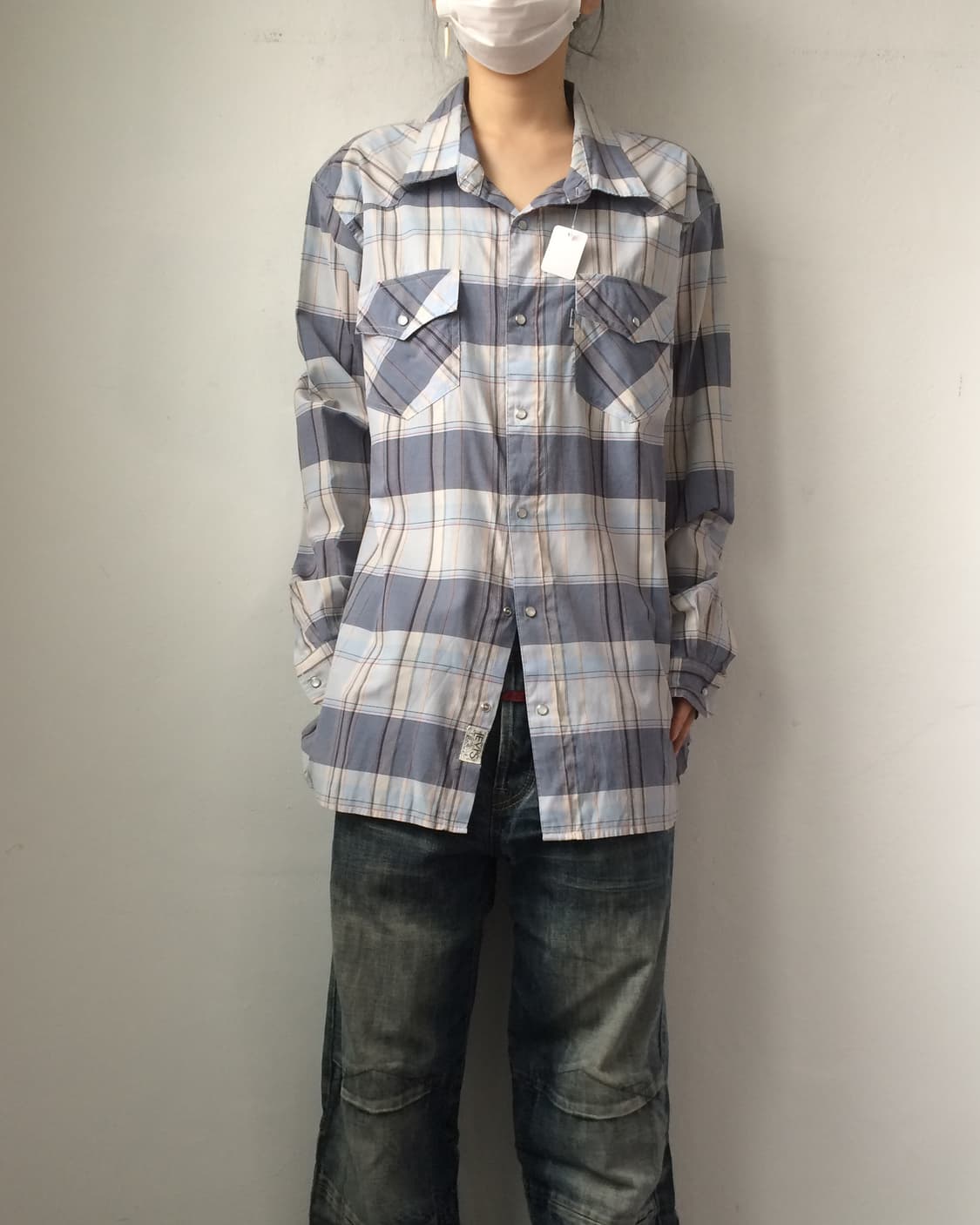 levis Check pattern shirt 상품이미지5
