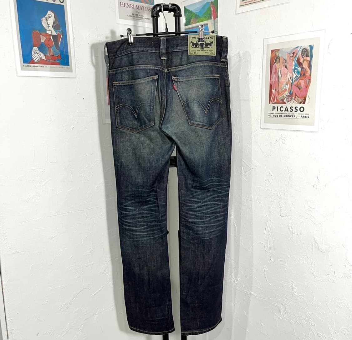 리바이스 511워싱 데님팬츠 상품이미지2