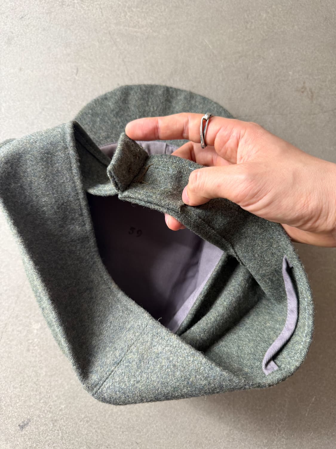  WWII German Luftwaffe M43 Field Cap 상품이미지6