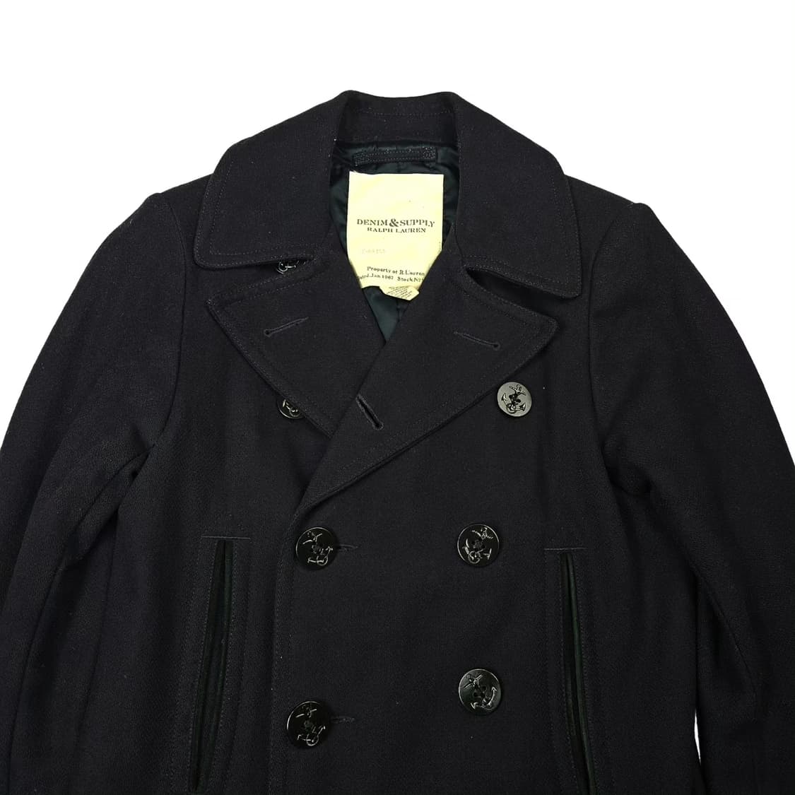 데님앤서플라이 랄프로렌 밀리터리 피코트 S 상품이미지5