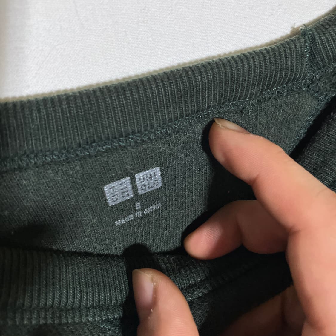 S)유니클로 맨투맨 스웻셔츠 상품이미지3