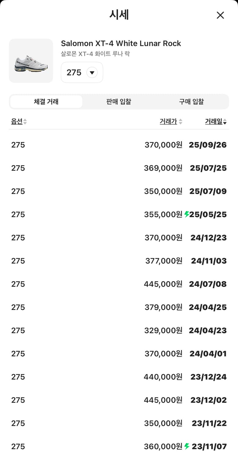 살로몬 xt-4 화이트루나락 L41709700 상품이미지9
