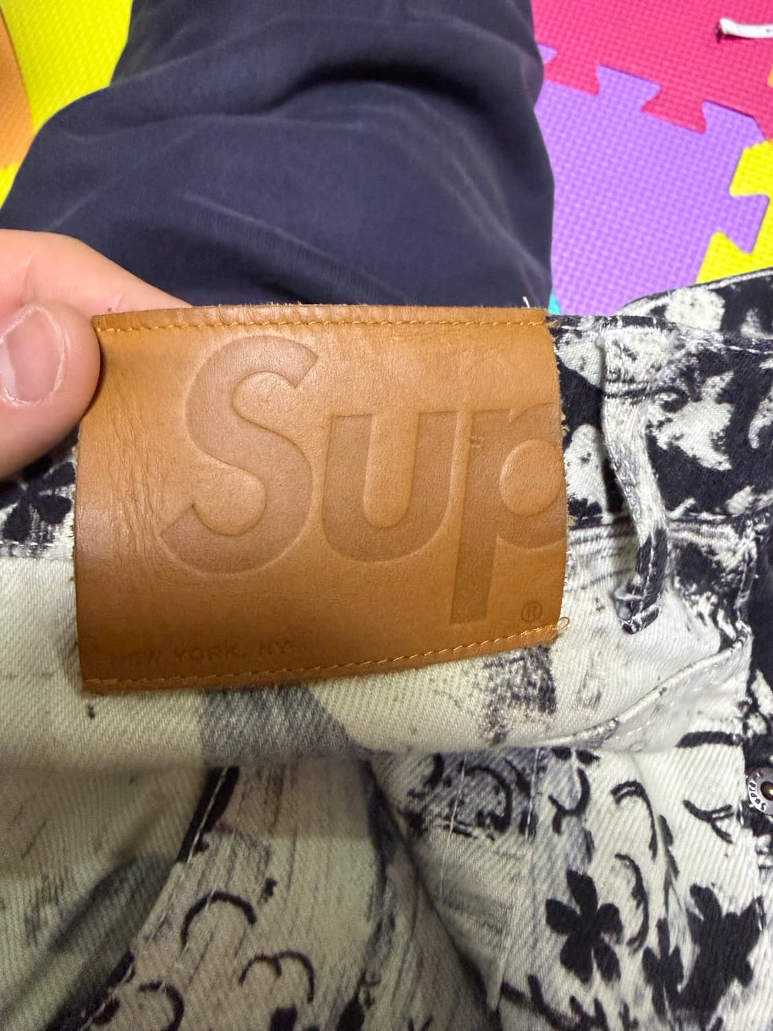 슈프림 x 크리스토퍼 울 레귤러 진 상품이미지4