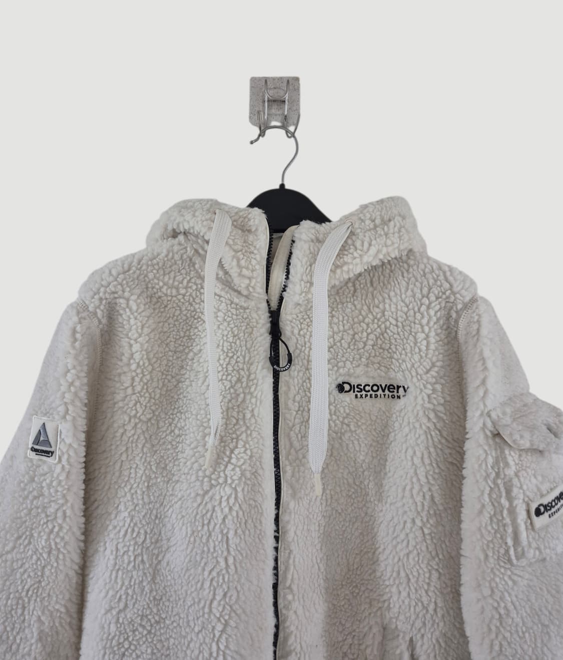 디스커버리 플리스 후드집업 남여공용 상품이미지2