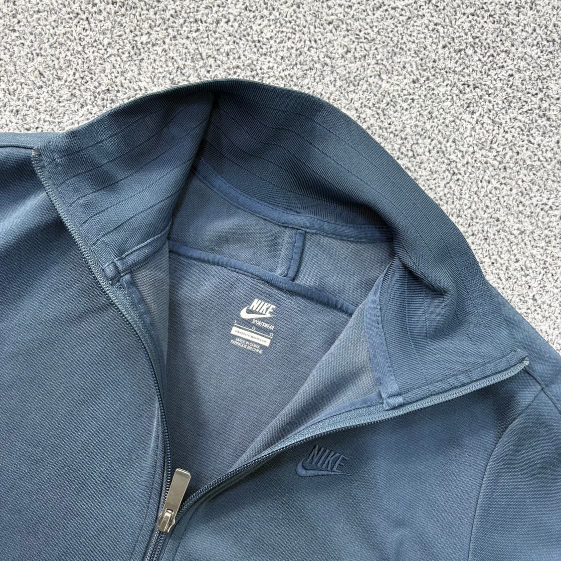 L 나이키 집업 져지 자켓 네이비 0319J 상품이미지2
