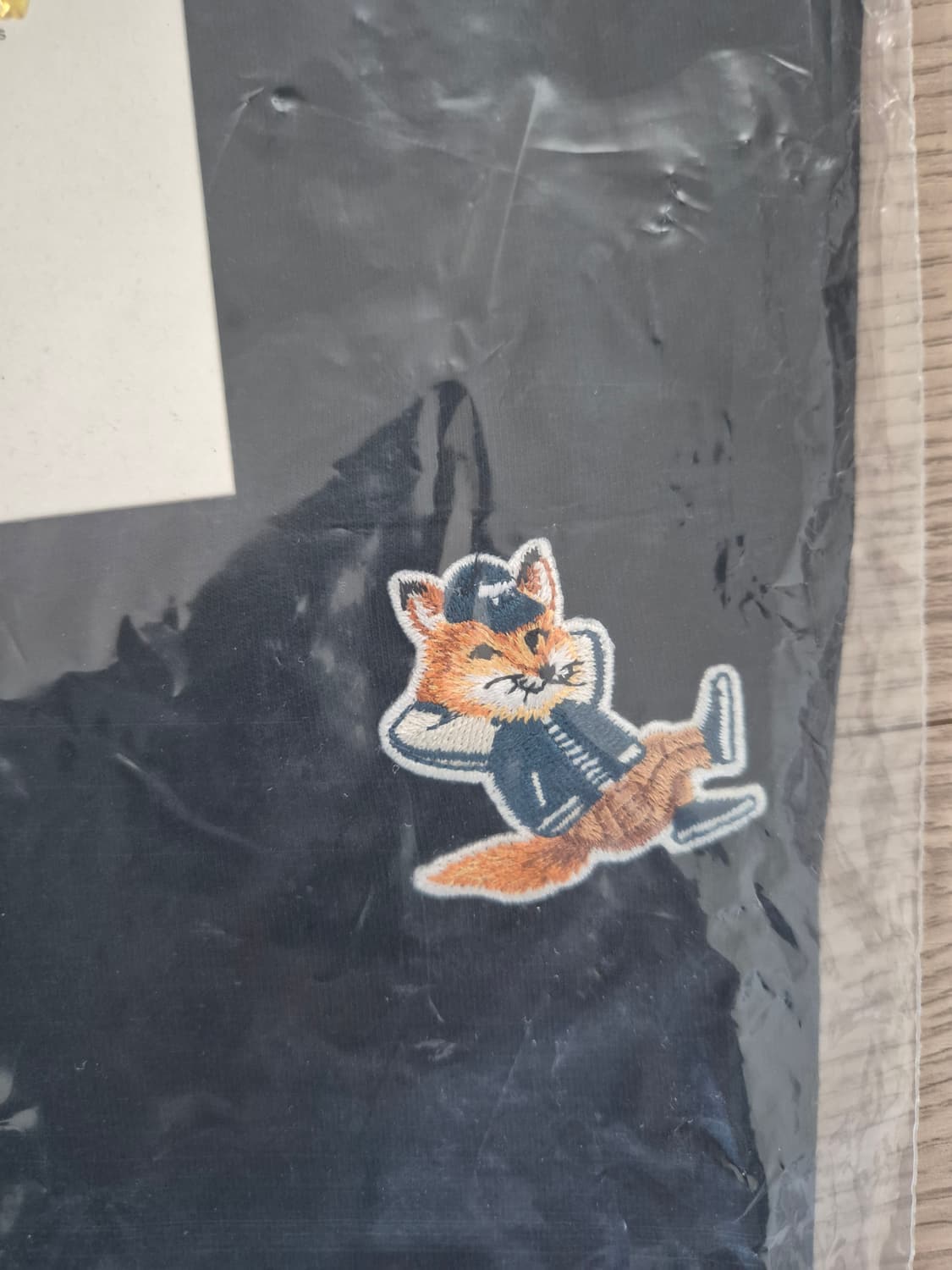 (새상품) 메종키츠네 블랙 반팔 티셔츠 M(95) 상품이미지2