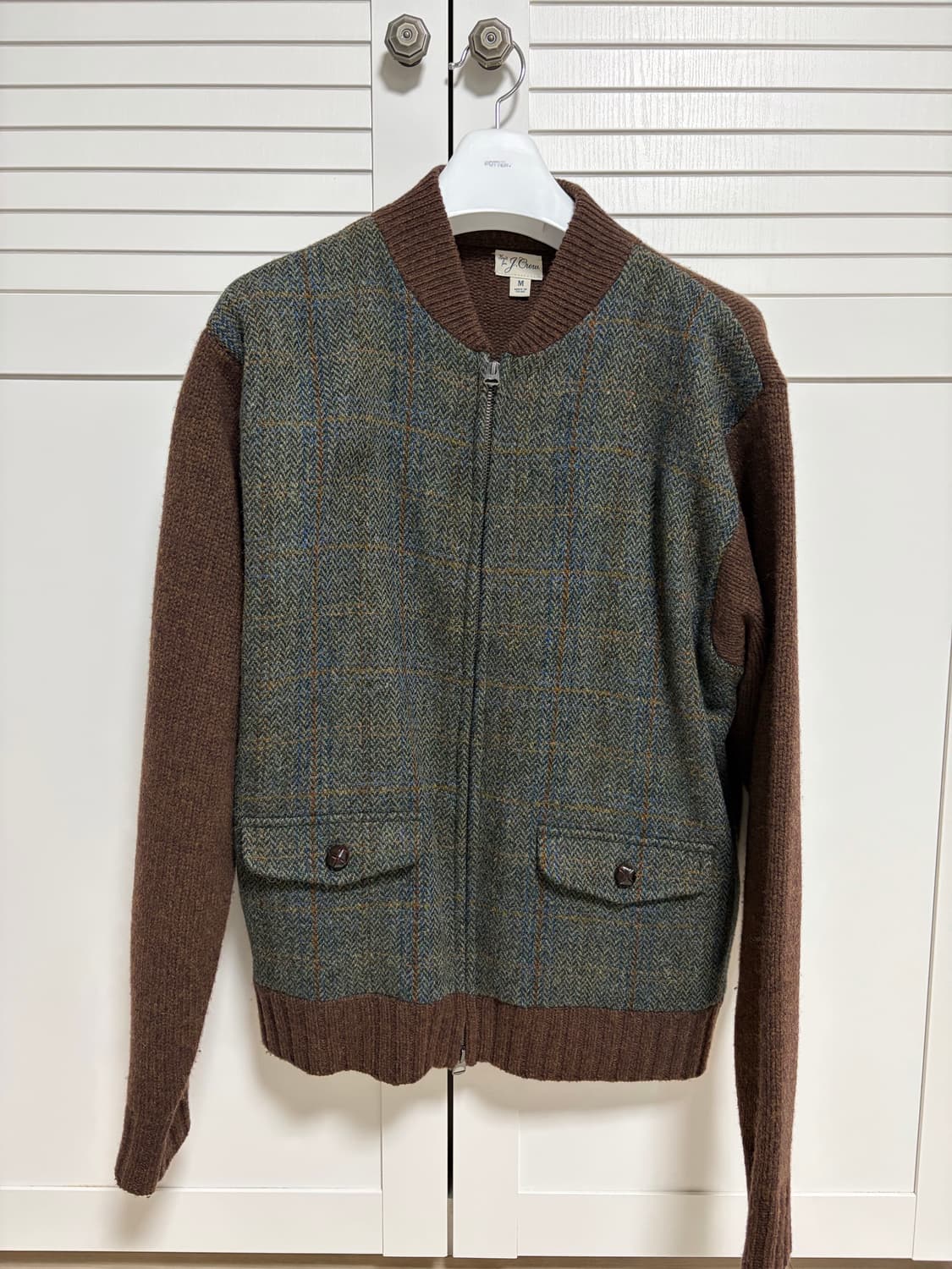 jcrew 울100% 집업 가디건 상품이미지1