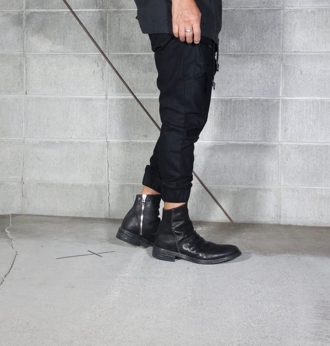 incarnation side zip & hand stitch boots 상품이미지4