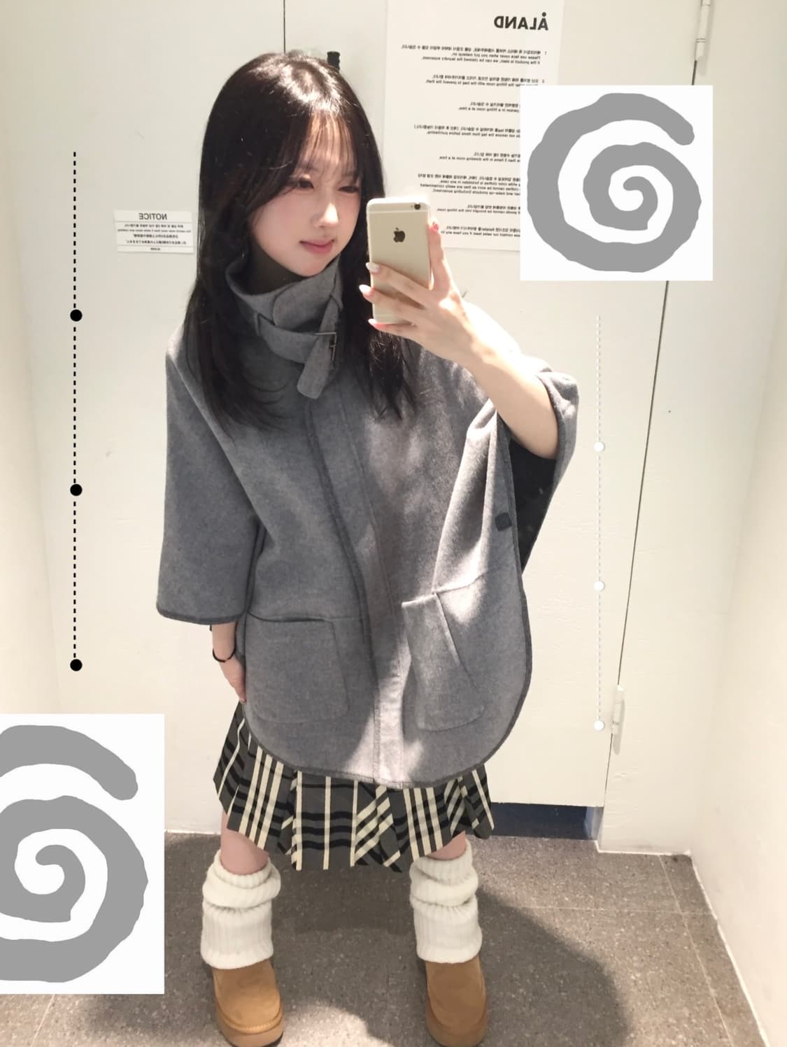 버버리• 빈폴 케이프 코디세트 상품이미지1